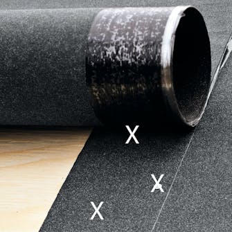 Tagpap montering to lag 2 Tagpap montering to lag 2